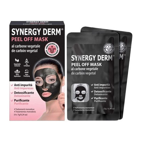 Synergy Dermatologico Peel Off Mask 4 Trattamenti Monodose 7 g