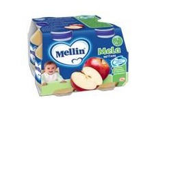 Mellin Nettare Mela 125 ml 4 Pezzi