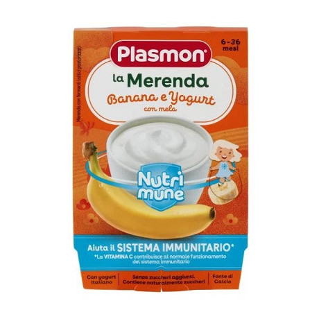 Plasmon Banana Yogurt As 2 X 120 g