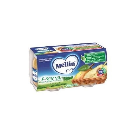 Mellin Omogeneizzato Pera 100 g 2 Pezzi