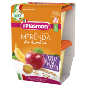 Plasmon Frutta Mista Cereali As 2 X 120 g