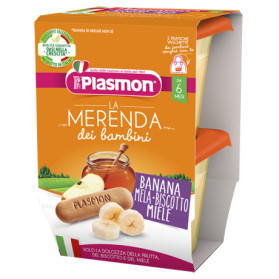 Plasmon Ban Mela Biscotti Miele 2 X 120 g