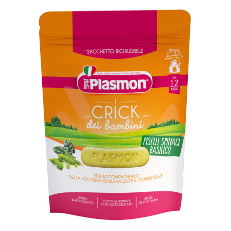 Plasmon Crick Spinaci E Piselli 100 g