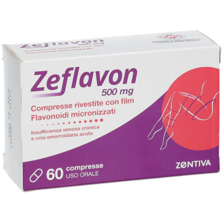 Zeflavon 60 Compresse Rivestite 500mg