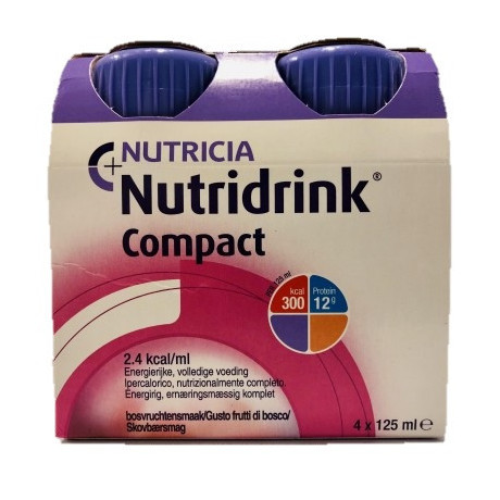 Nutridrink Compact Bos 4x125ml