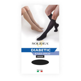 Diabetic Knee-high Nero 2-m