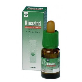 Rinazina Adulti Gocce 10ml 10mg 0,1%