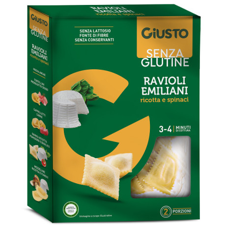 Giusto S/g Ravioli Ricotta/spi