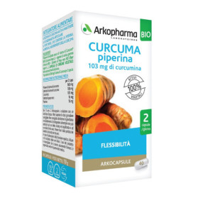 Arkocps Curcuma+piperina 40 Capsule