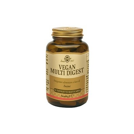 Vegan Multi Digest 50 Tavolette Masticabili