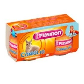 Plasmon Omogeneizzato Coniglio 80 g X 2 Pezzi