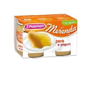 Plasmon Omogeneizzato Yogurt Pera 120 g X 2 Pezzi
