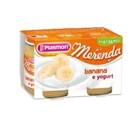 Plasmon Omogeneizzato Yogurt Banana 120 g X 2 Pezzi