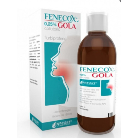 Fenecox Gola Colluttorio 160ml0,25%