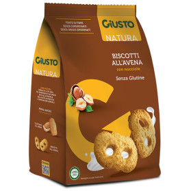 Giusto S/g Biscotti Avena Nocc