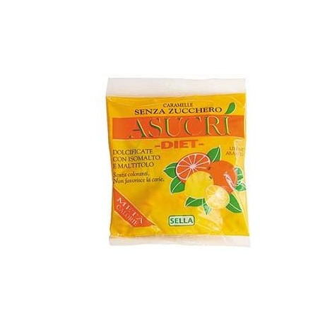 Asucri Caramella Arancia Limone 40 g