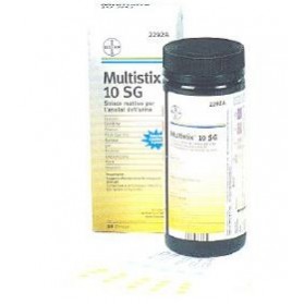 Striscia Reattiva Multitest Multistix 10sg 100 Strisce Codice Articolo 2300c