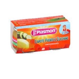 Plasmon Omogeneizzato Carota/patata/zucc 80 g X 2 Pezzi