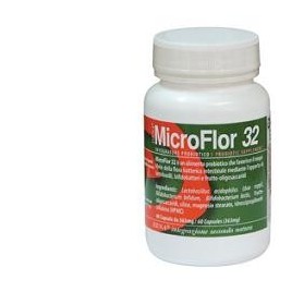 Microflor 32 60 Capsule Vegetali 363 mg