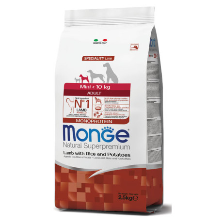 Monge Mini Adult Agnello Riso & Patate 800 g