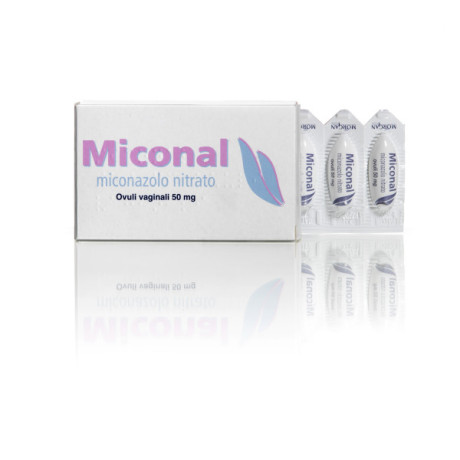 Miconal 15 Ov Vaginale 50mg