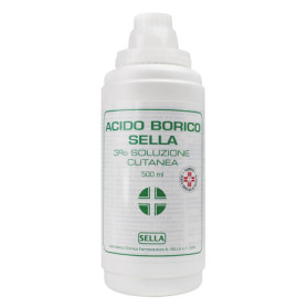 Acido Borico Sella 3% 500ml