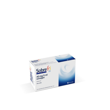 Sobrefri Sciroppo 20 Flaconcino 40mg 5ml