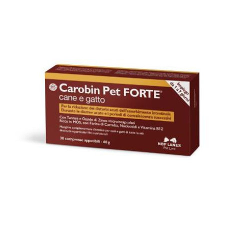 Carobin Pet Forte 30 Compresse
