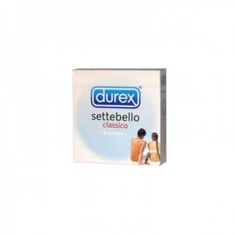 Profilattico Durex Settebello Classico 3 Pezzi