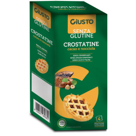 Giusto S/g Crostatina Cacao4pz