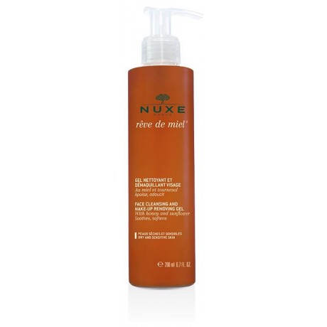 Nuxe Reve De Miel Gel Nettoyant Et Demaquillant Visage 200 ml