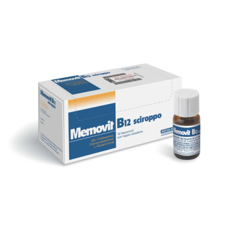 Memovit B12 Uso Orale Sciroppo 10 Flaconcino