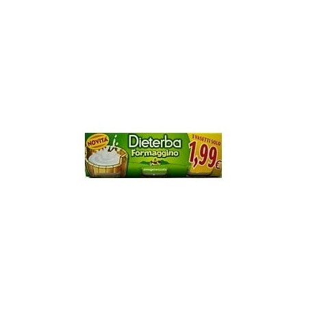 Dieterba Omogeneizzato Formaggino 3 Pezzi 80 g