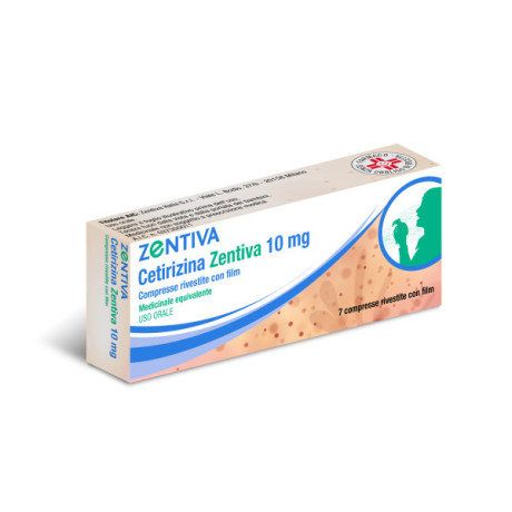 Cetirizina Zent 7 Compresse Rivestite 10mg