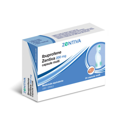 Ibuprofene Zen 24 Capsule 200mg
