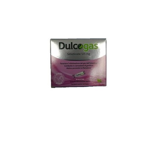 Dulcogas Simeticone 125mg 18 Bustine