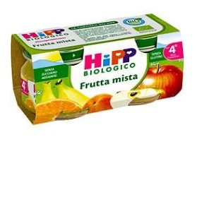 Hipp Biologico Omogeneizzato Frutta Mista 80 g 2 Pezzi