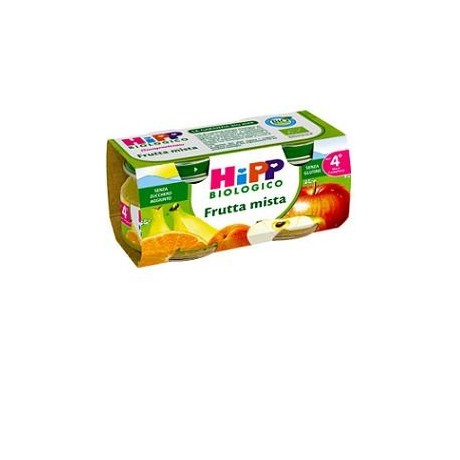 Hipp Biologico Omogeneizzato Frutta Mista 80 g 2 Pezzi