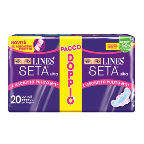 Lines Seta Ultra Ali Vp 20pz