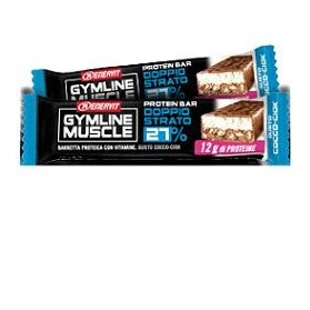 Enervit Gymline Muscle Protein Bar 27% Doppio Strato Cocco-ciok 1 Pezzo