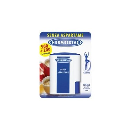 Hermesetas Senza Aspartame 500 + 200 Compresse