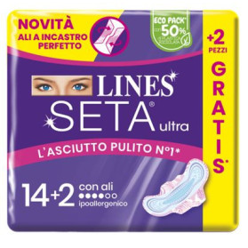 Lines Seta Ultra Ali 14+2pz