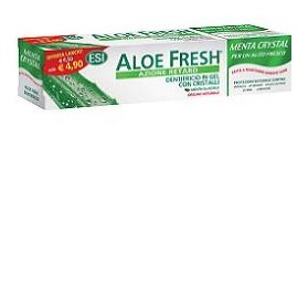 Aloe Fresh Menta Crystal Dentifricio Gel Con Cristalli 100 ml Offerta