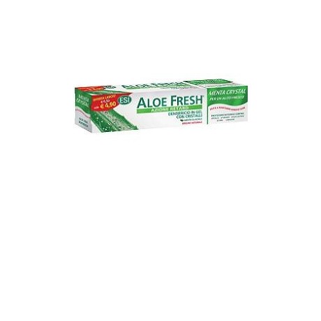 Aloe Fresh Menta Crystal Dentifricio Gel Con Cristalli 100 ml Offerta