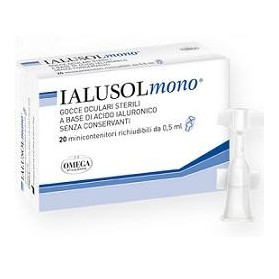 Ialusol Mono Gocce Oculari 20 Flaconcini 0,5 ml