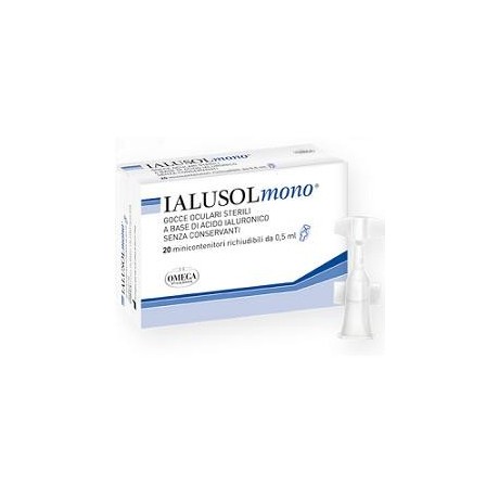 Ialusol Mono Gocce Oculari 20 Flaconcini 0,5 ml