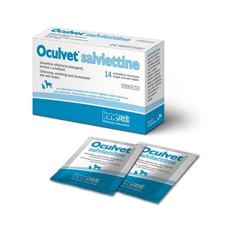 Oculvet Salviettine Uso Veterinario 40 Buste 200 g