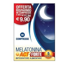 Melatonina Act 1mg + Melatonina Act Forte 5mg Complex 90 Compresse