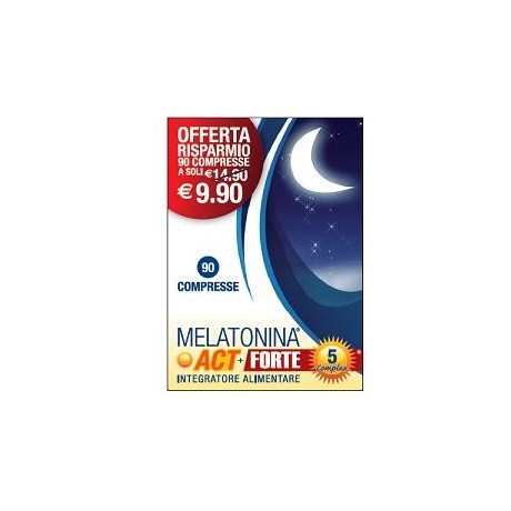 Melatonina Act 1mg + Melatonina Act Forte 5mg Complex 90 Compresse