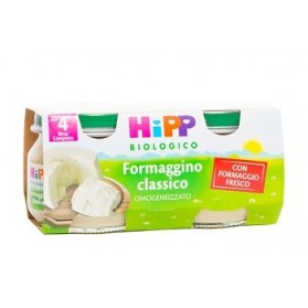 Hipp Biologico Formaggino Classico 2 Pezzi 80 g